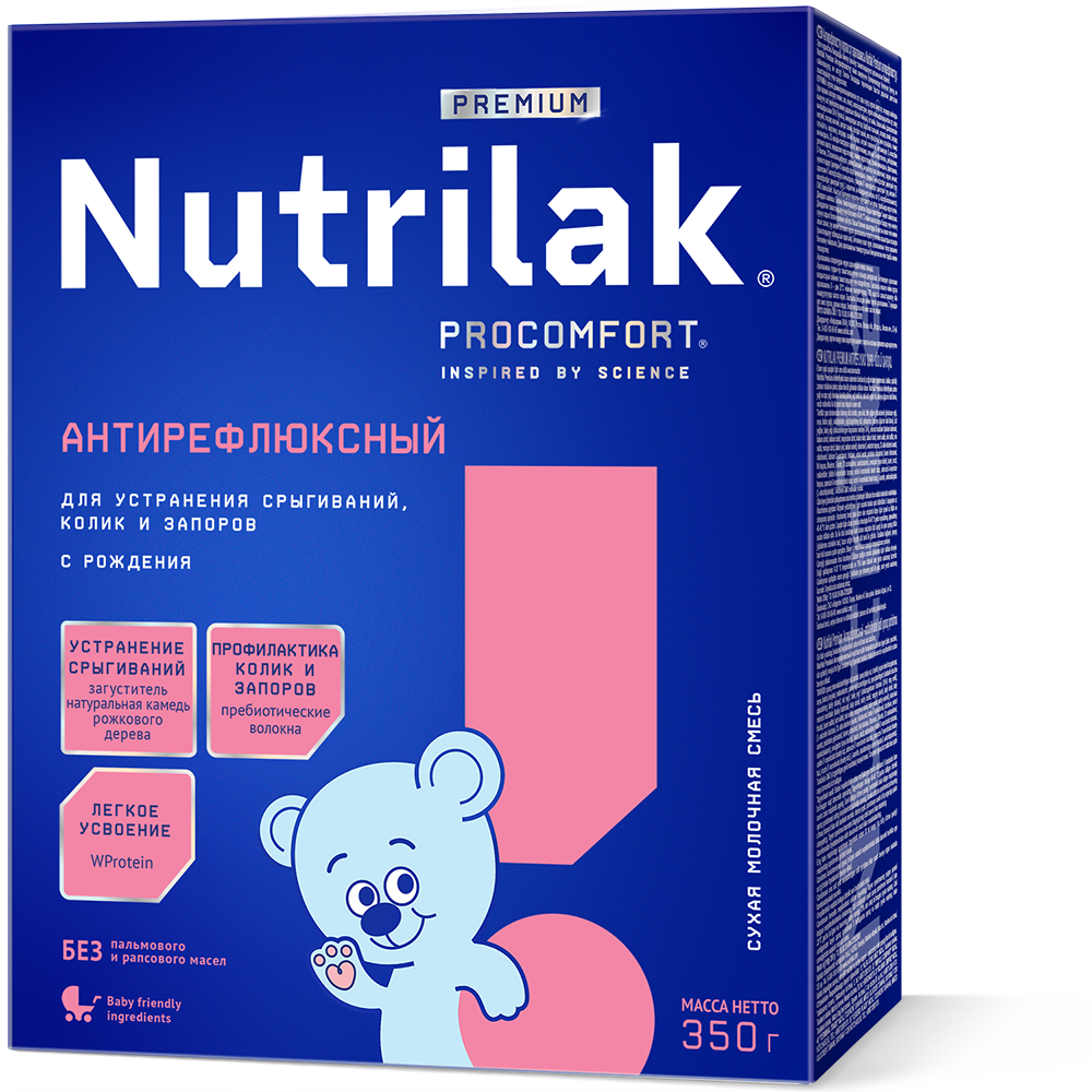 Молочная смесь для детей Nutrilak Premium Антирефлюксный