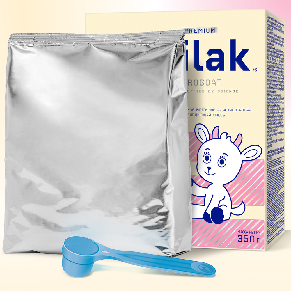 Смесь Nutrilak Premium 2 на козьем молоке 350г #1