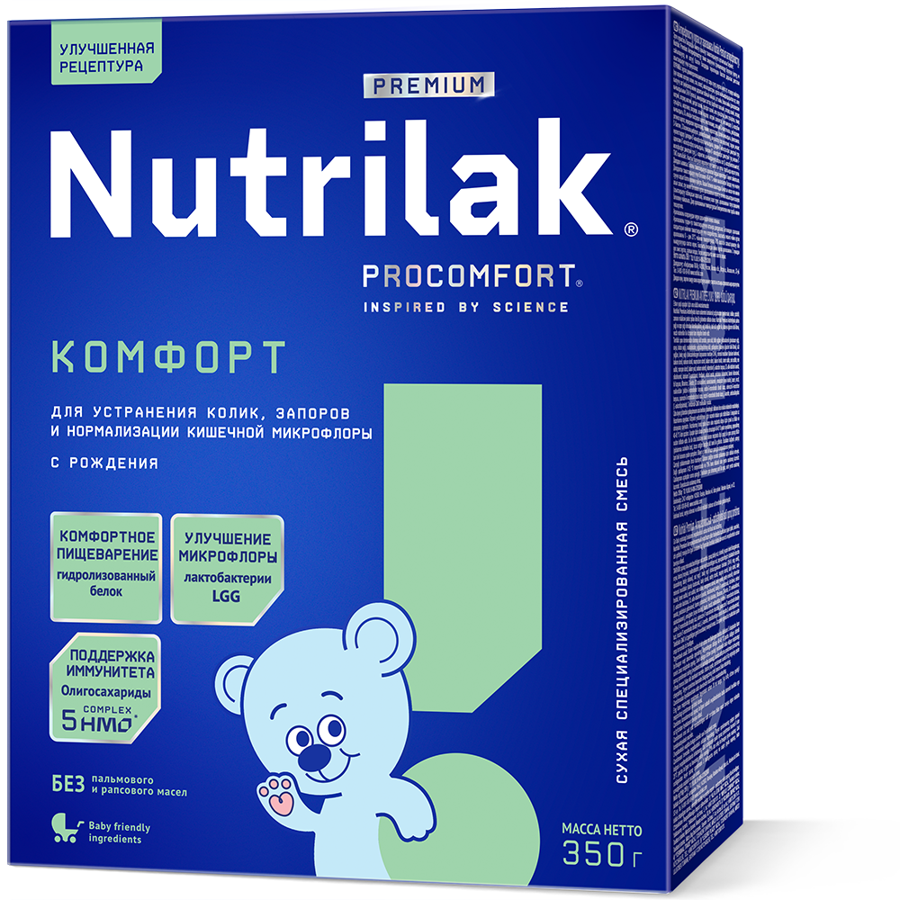 Детская сухая смесь Nutrilak Premium КОМФОРТ
