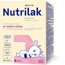 Детская молочная смесь Nutrilak Premium 1 на козьем молоке, 1800г