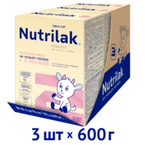 Детская молочная смесь Nutrilak Premium 2 на козьем молоке, 1800г