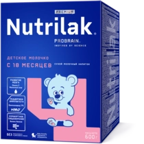 Детский молочный напиток Nutrilak Premium 4 600г