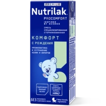 Готовая детская молочная смесь Nutrilak Premium Комфорт, 18шт