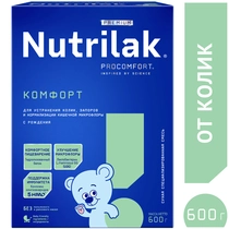 Детская молочная смесь Nutrilak Premium Комфорт, 600г