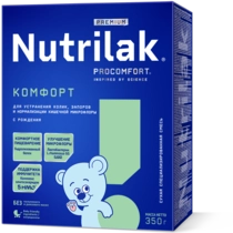Детская молочная смесь Nutrilak Premium Комфорт, 350г