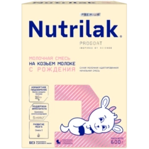 Детская молочная смесь Nutrilak Premium 1 на козьем молоке, 1800г