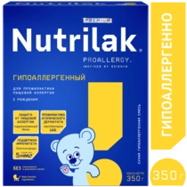 Детская гипоаллергенная смесь Nutrilak Premium Гипоаллергенная, 350г