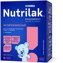 Детская молочная смесь Nutrilak Premium Антирефлюксный, 350г