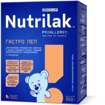 Детская смесь Nutrilak Premium Гастро Пеп, 350г