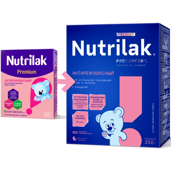 Молочная смесь для детей Nutrilak Premium Антирефлюксный Image #4