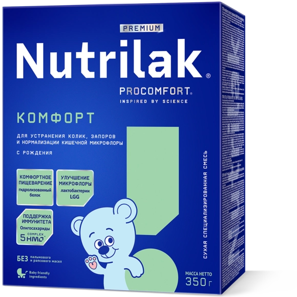 Детская сухая смесь Nutrilak Premium КОМФОРТ