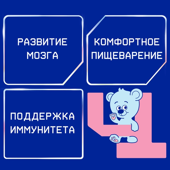 Детский молочный напиток Nutrilak Premium 4, 1800г