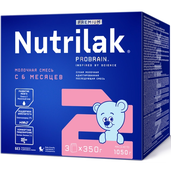 Nutrilak Premium 2 1050г