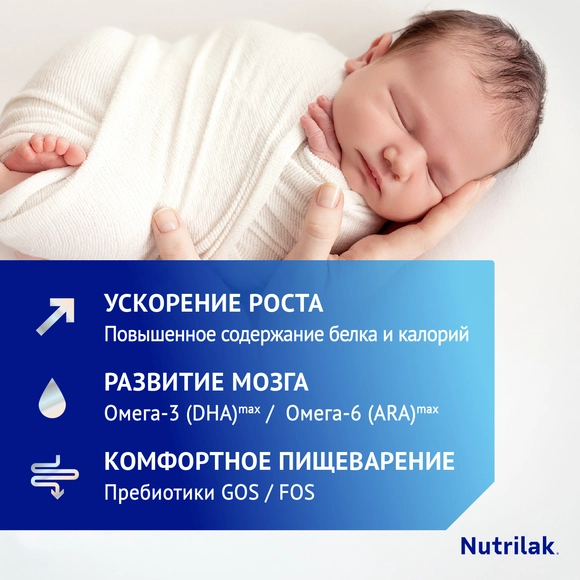 Детская молочная смесь Nutrilak Premium Пре, 350г