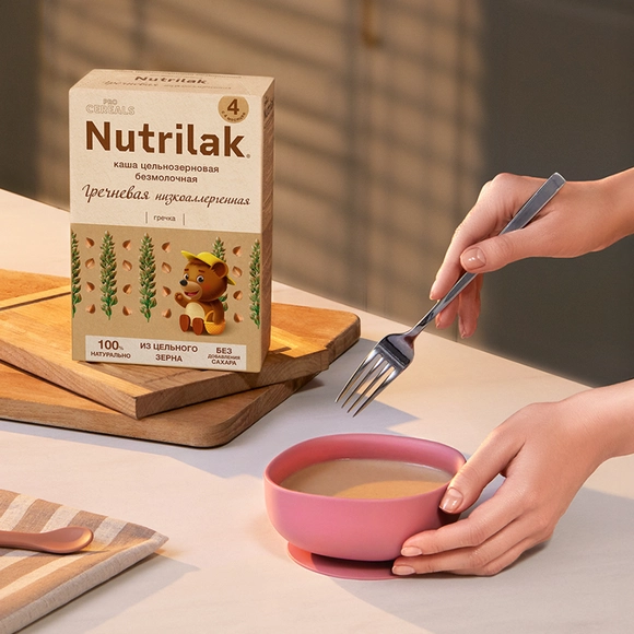 Детская каша Nutrilak безмолочная гречневая