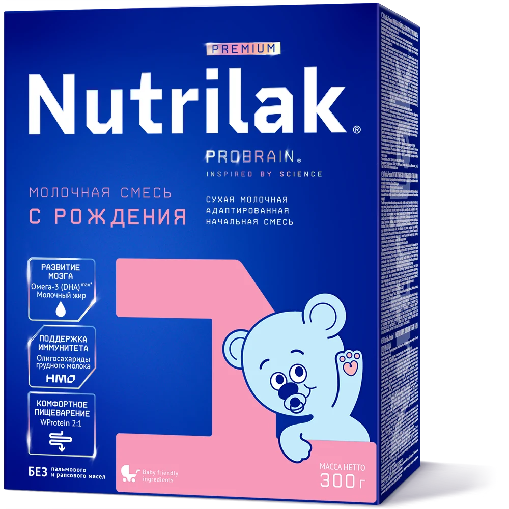 Детская смесь Nutrilak Premium 1
