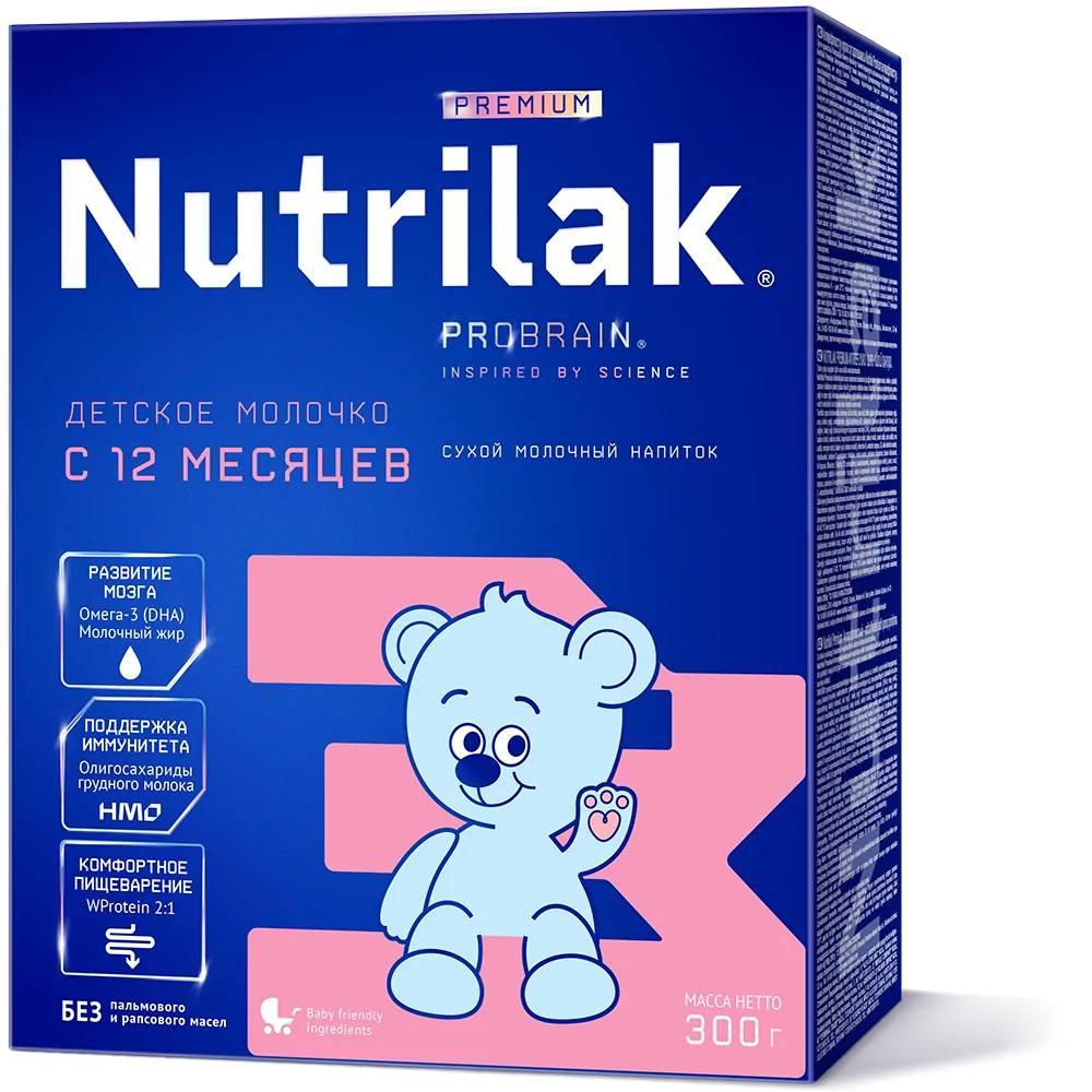 Детский  молочный напиток Nutrilak Premium 3